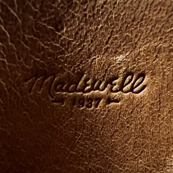 Madewell Leather Crossbody Bag in Cognac Brown - Picture 8 of 8